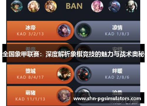 全国象甲联赛：深度解析象棋竞技的魅力与战术奥秘